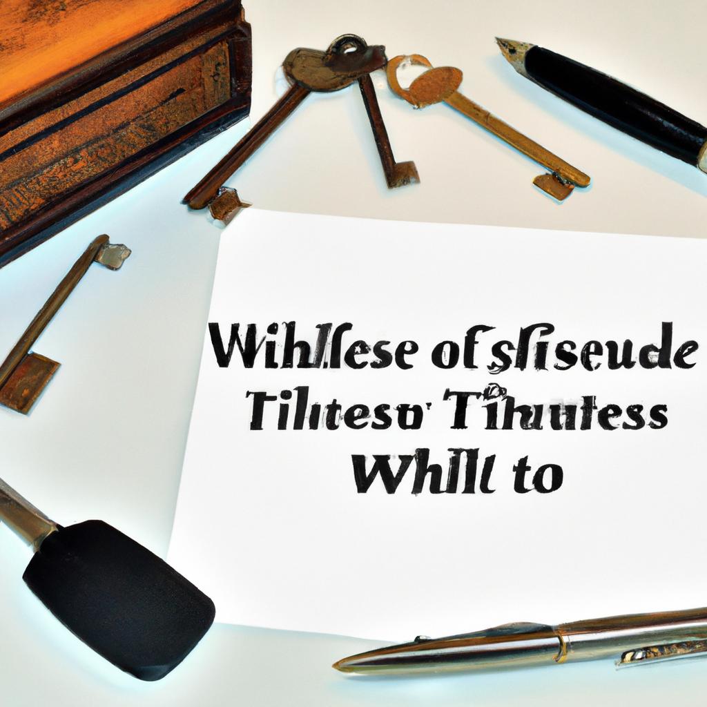 Key Considerations for​ Including Household Items in Your Will