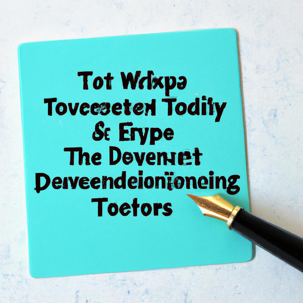 Key⁢ Considerations When Designating⁤ a TOD Beneficiary