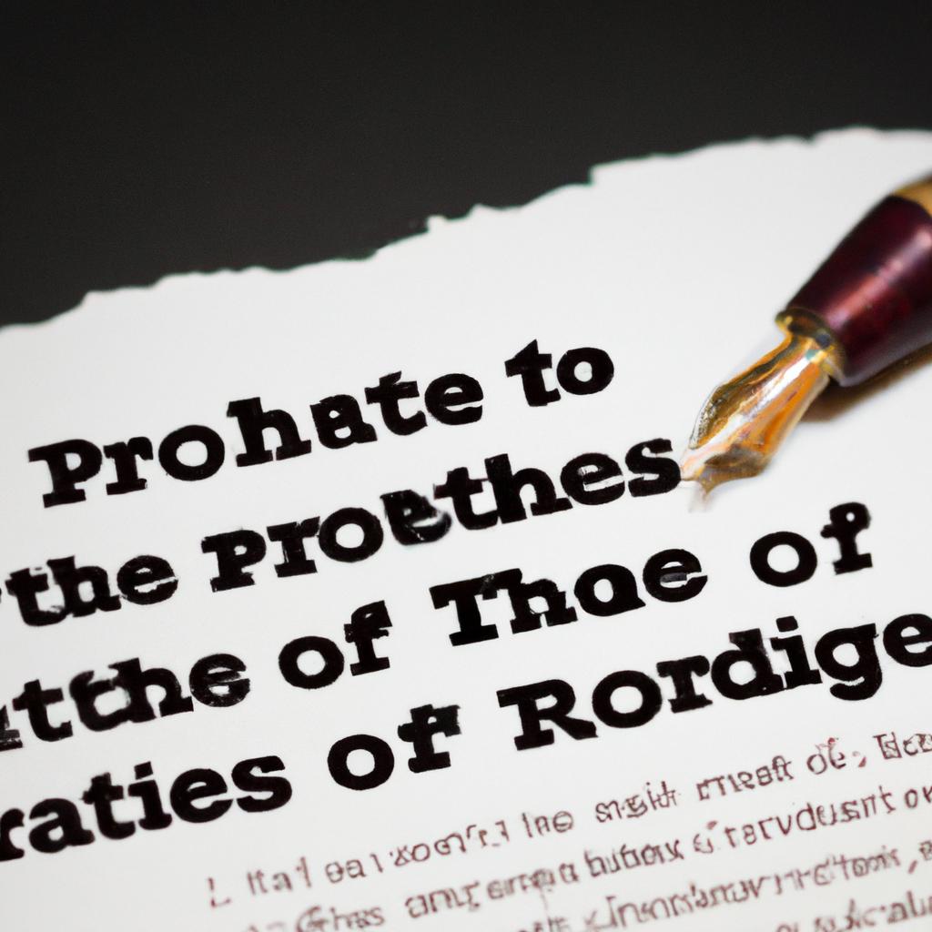 Understanding the Probate Process‍ and ​Your Rights